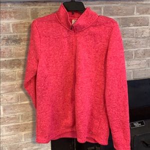 Danskin fleece full zip jacket